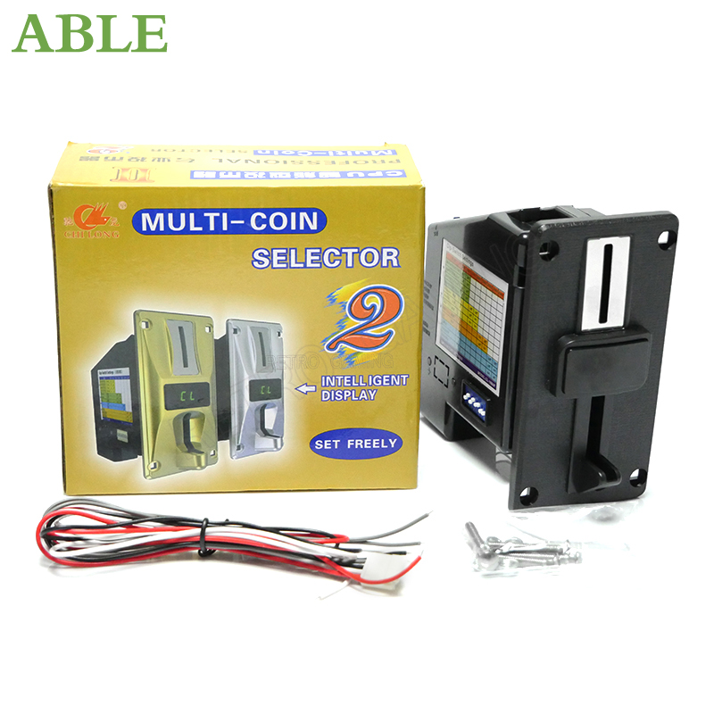 Multi Coin Acceptors Selector  - Coin Pusher Machine ulasan dan harga