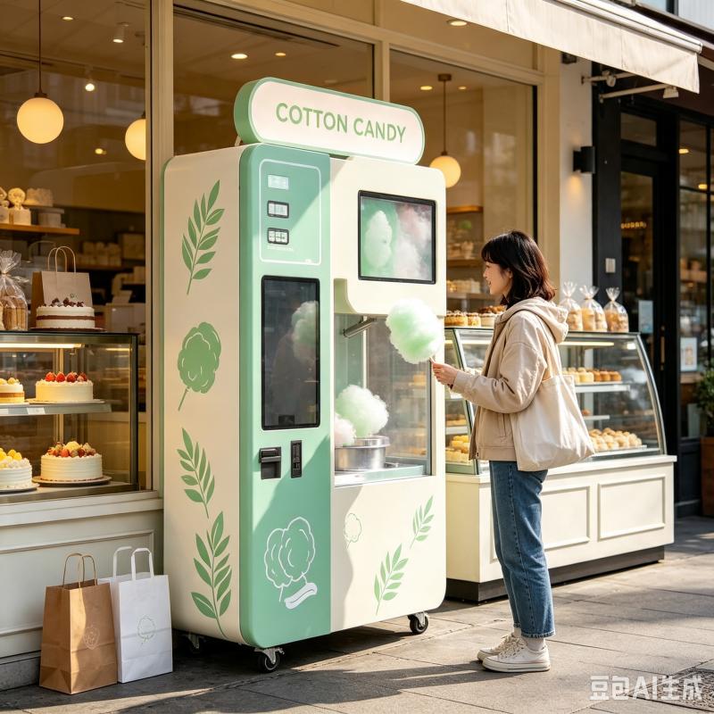 Customized Automatic Cotton Ca - Candy Floss Machine ulasan dan harga