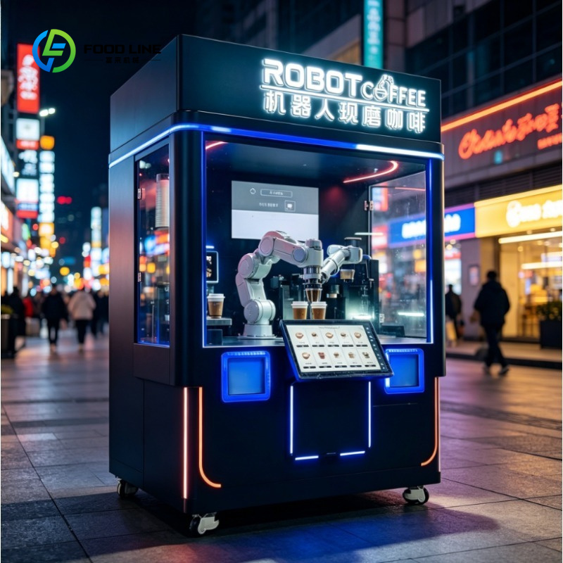 Customized AI Robot Coffee Ven - Arcade Ticket Machine ulasan dan harga