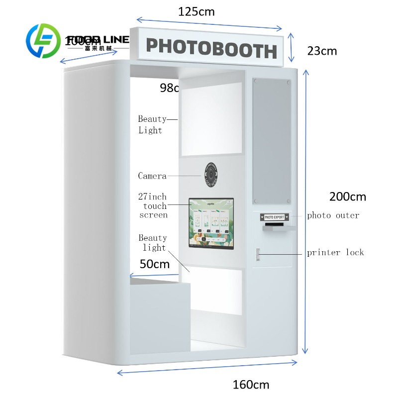 Customized New Vintage Style S - Photo Booth Machine ulasan dan harga