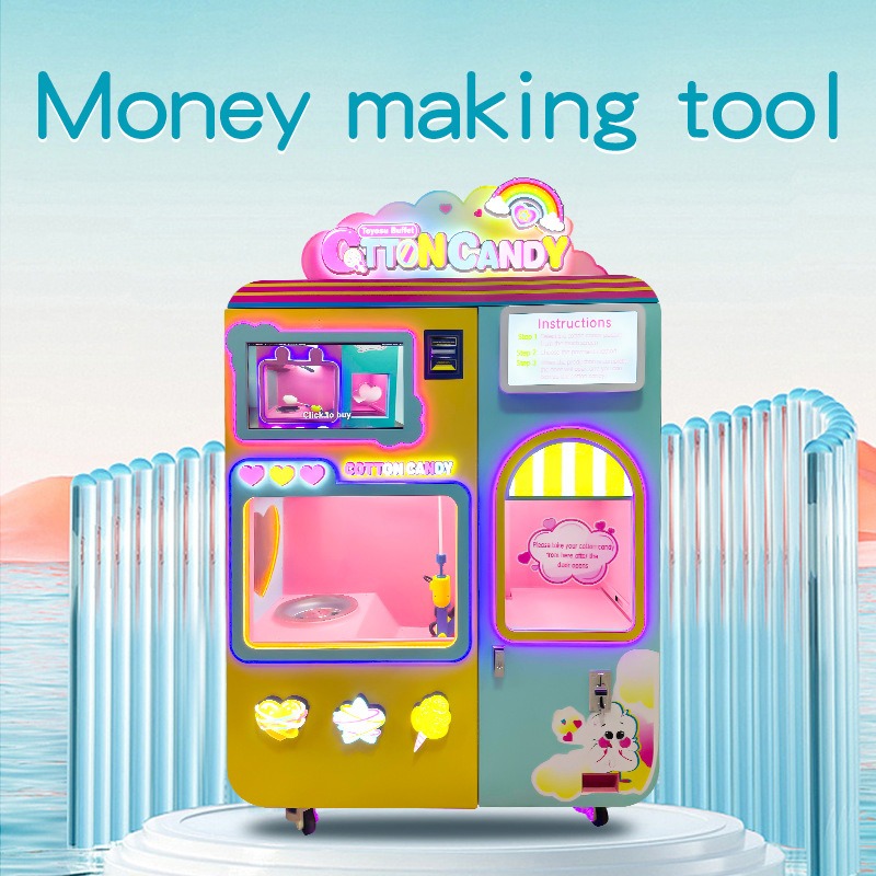 FL Customized Fully Automatic  - Candy Floss Machine ulasan dan harga